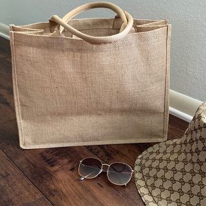 Jute Beach Bag